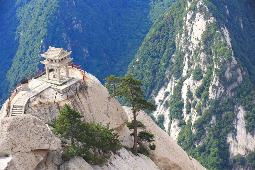 Mount hua kliff