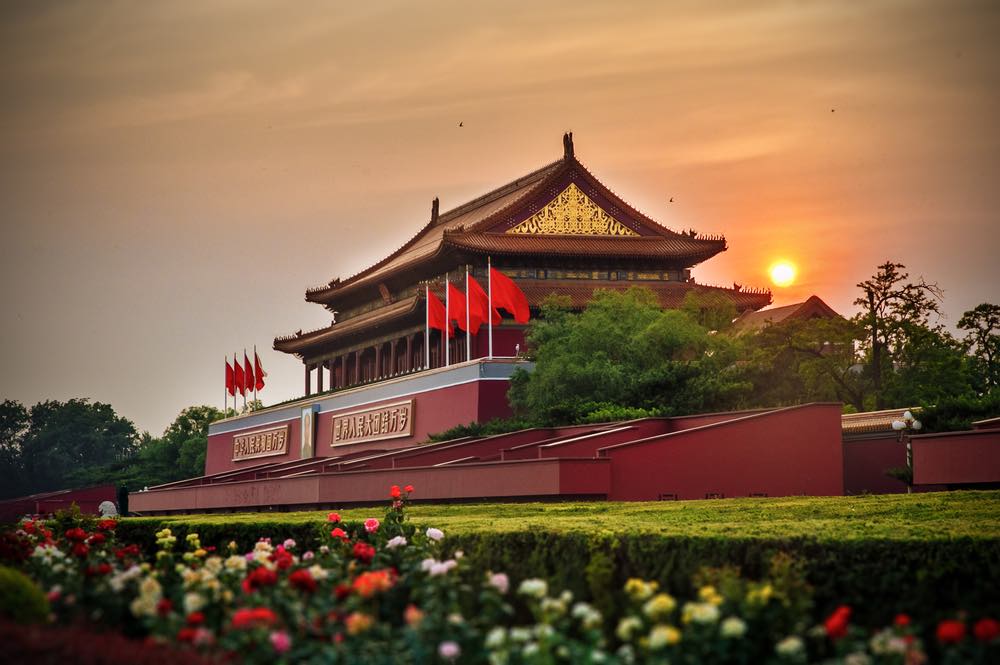 Tiananmen Red square