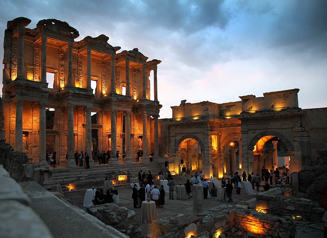 Bibliotheek Celsus in de stad Efeze