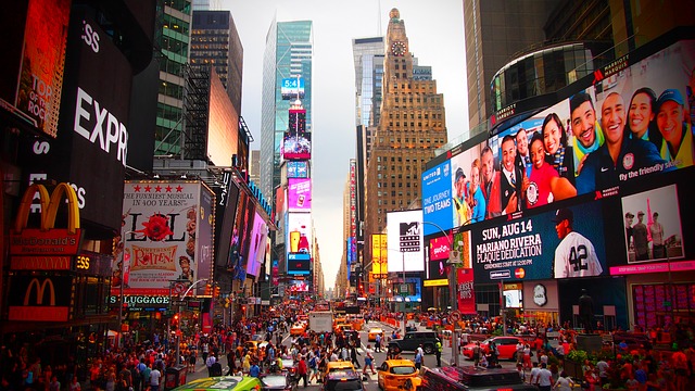 Times Square in centrum New York